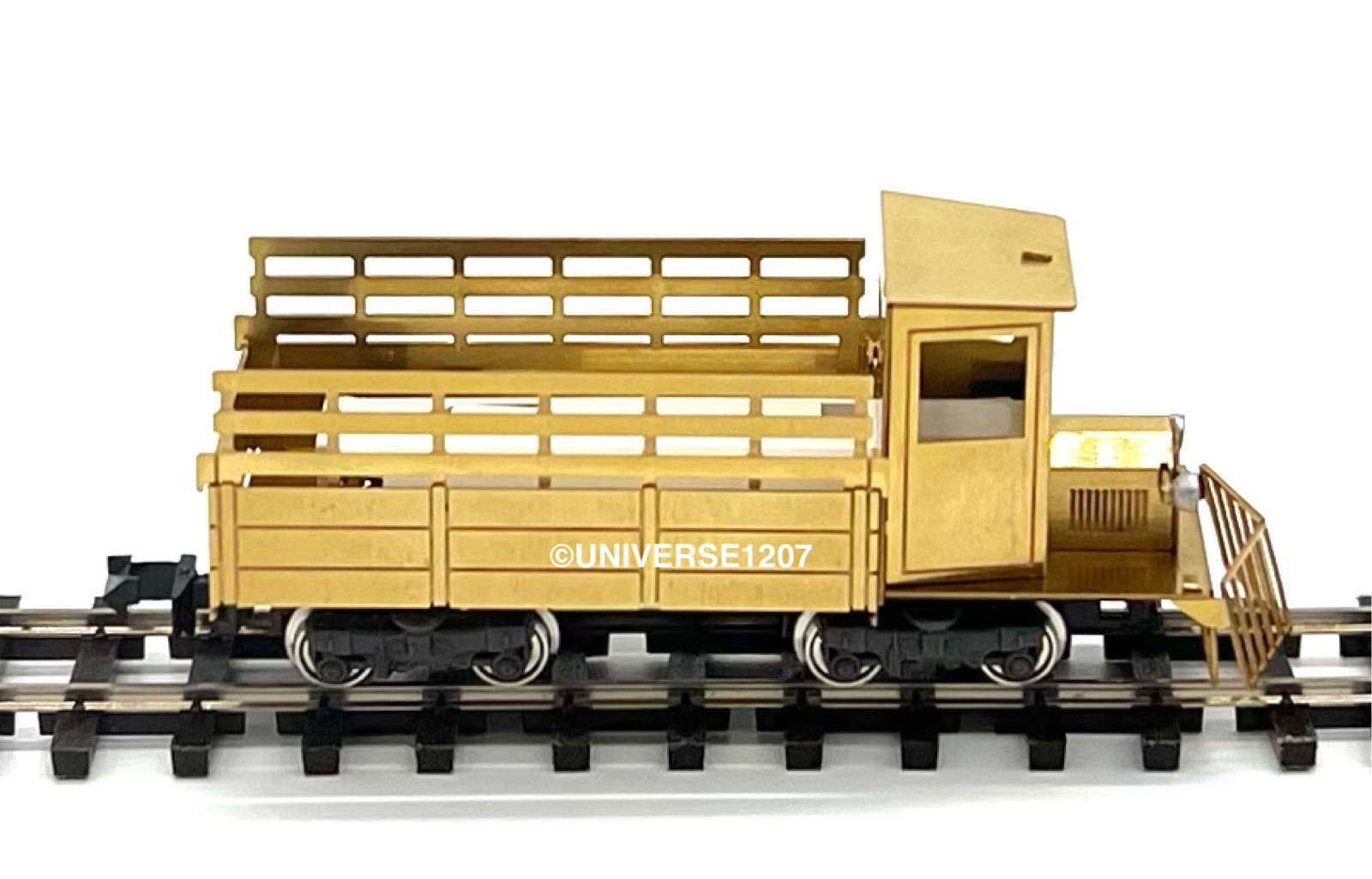 HOn30/HOe/HOn2-1/2 Scale Aru-Model Freelance Pickup Rail Truck RTR Brass Railcar