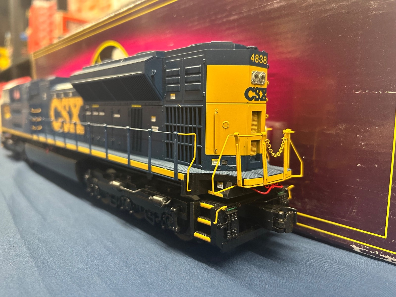 Mth CSX #4838 SD70ACe Non-Powered Diesel Engine 20-2621-3