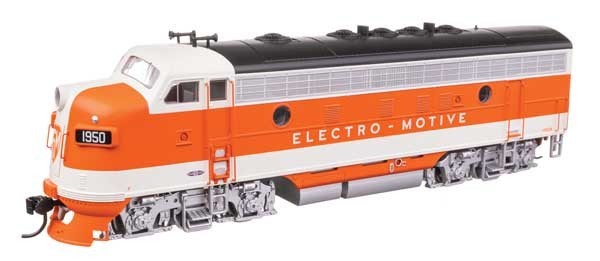 Walthers Mainline EMD F7A HO Locomotive EMD Scheme # 910-11405