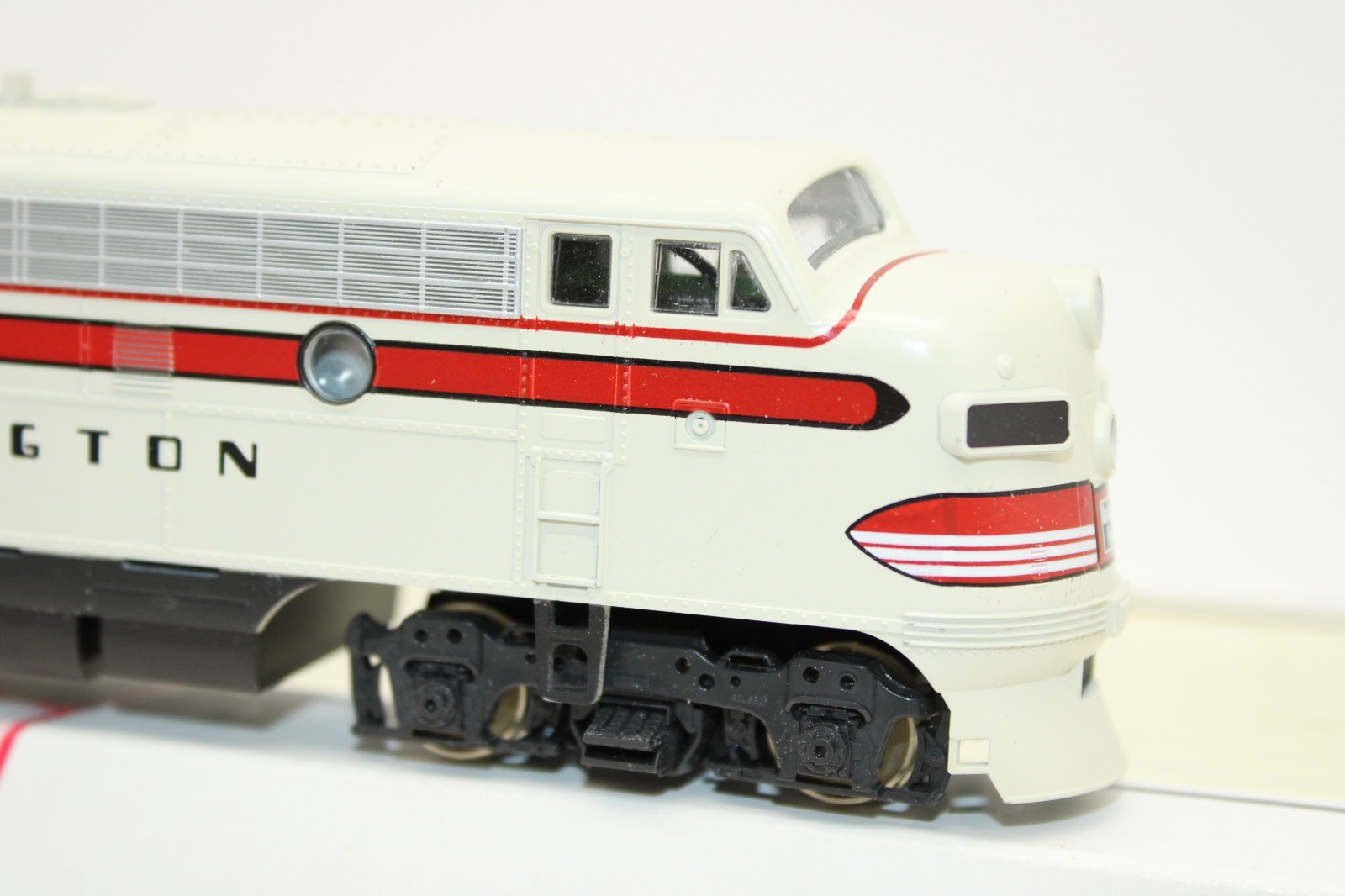 Stewart HO CB&Q Chicago Burlington EMD F3 Ph. IV AB Locomotive Set NOS DCC Ready