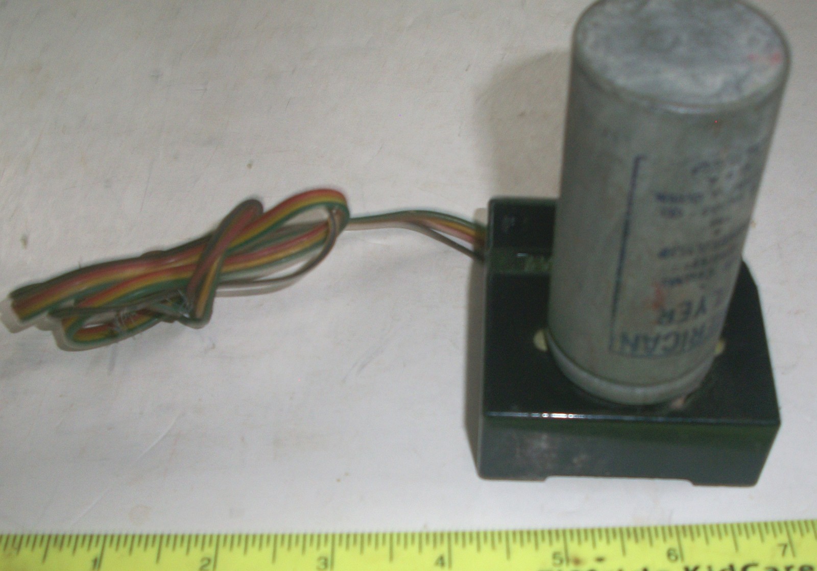 American Flyer AF 708 Air Chime Steam Engine Whistle Generator Remote Control
