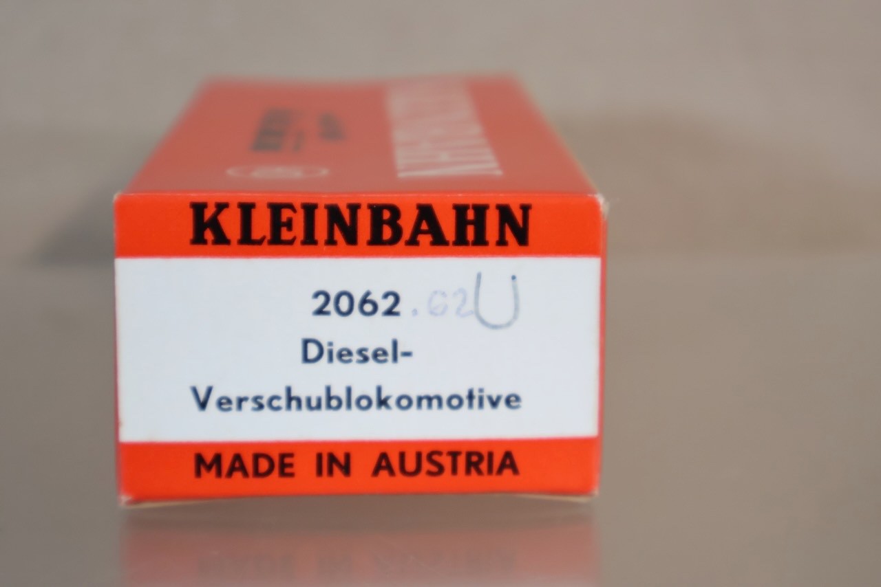 KLEINBAHN 2062 REPAIR OBB ÖBB 0-4-0 CLASS BR 2062 62 DIESEL LOCOMOTIVE om
