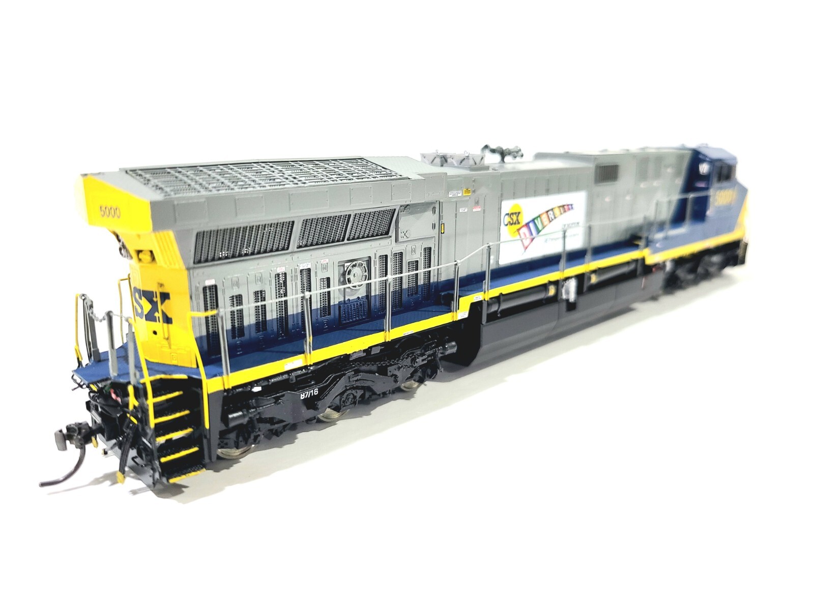 Overland OMI CSX GE C60AC CSX Transportation Diversity #5000 HO Brass #6586.1
