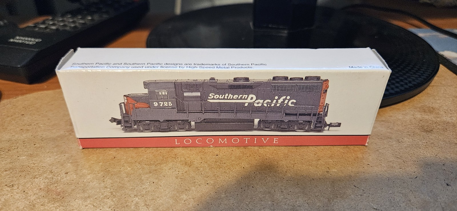 Readers Digest High Speed Metal Products N Scale Southern Pacific Locomotive