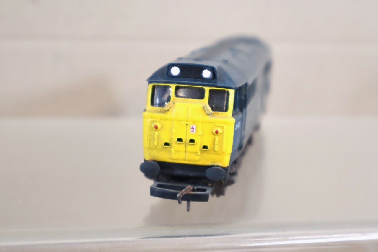 AIRFIX 54100 WEATHERED BR BLUE A1A-A1A CLASS 31/4 DIESEL LOCOMOTIVE 31401 oj