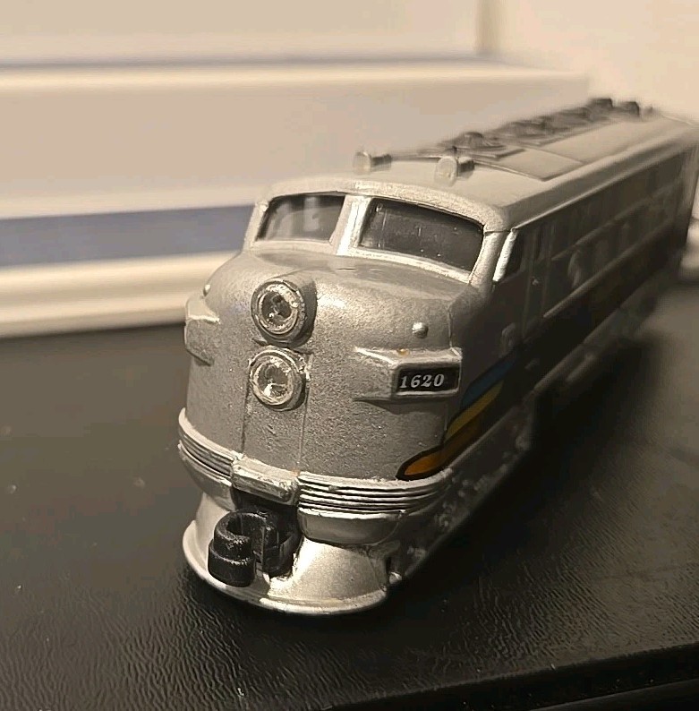 Pacific Line 1620 Pull Back Train Locomotive Engine