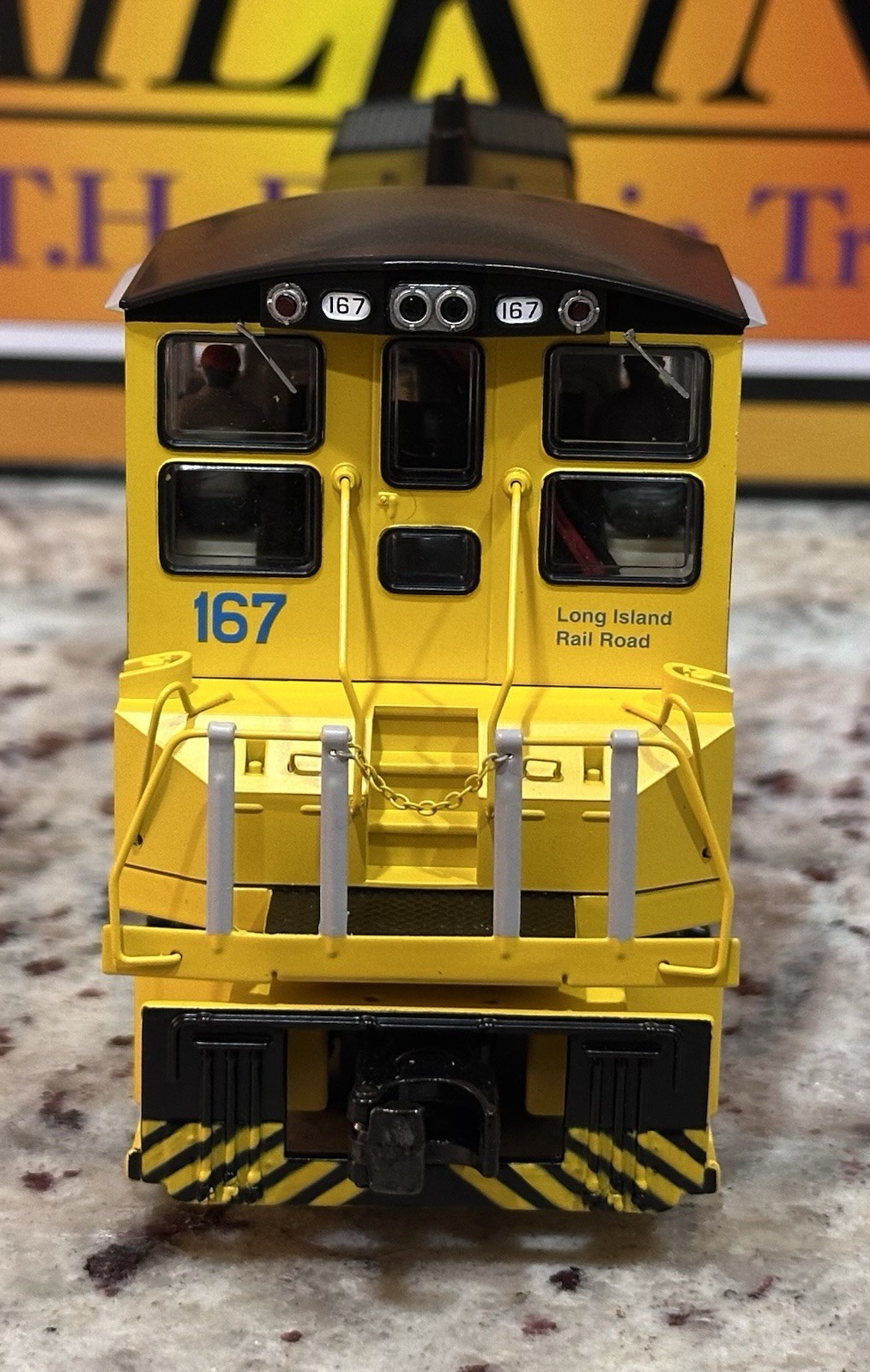 MTH RailKing 30-20962-1 Long Island Railroad MP15AC w/ Custom Marker Lights!
