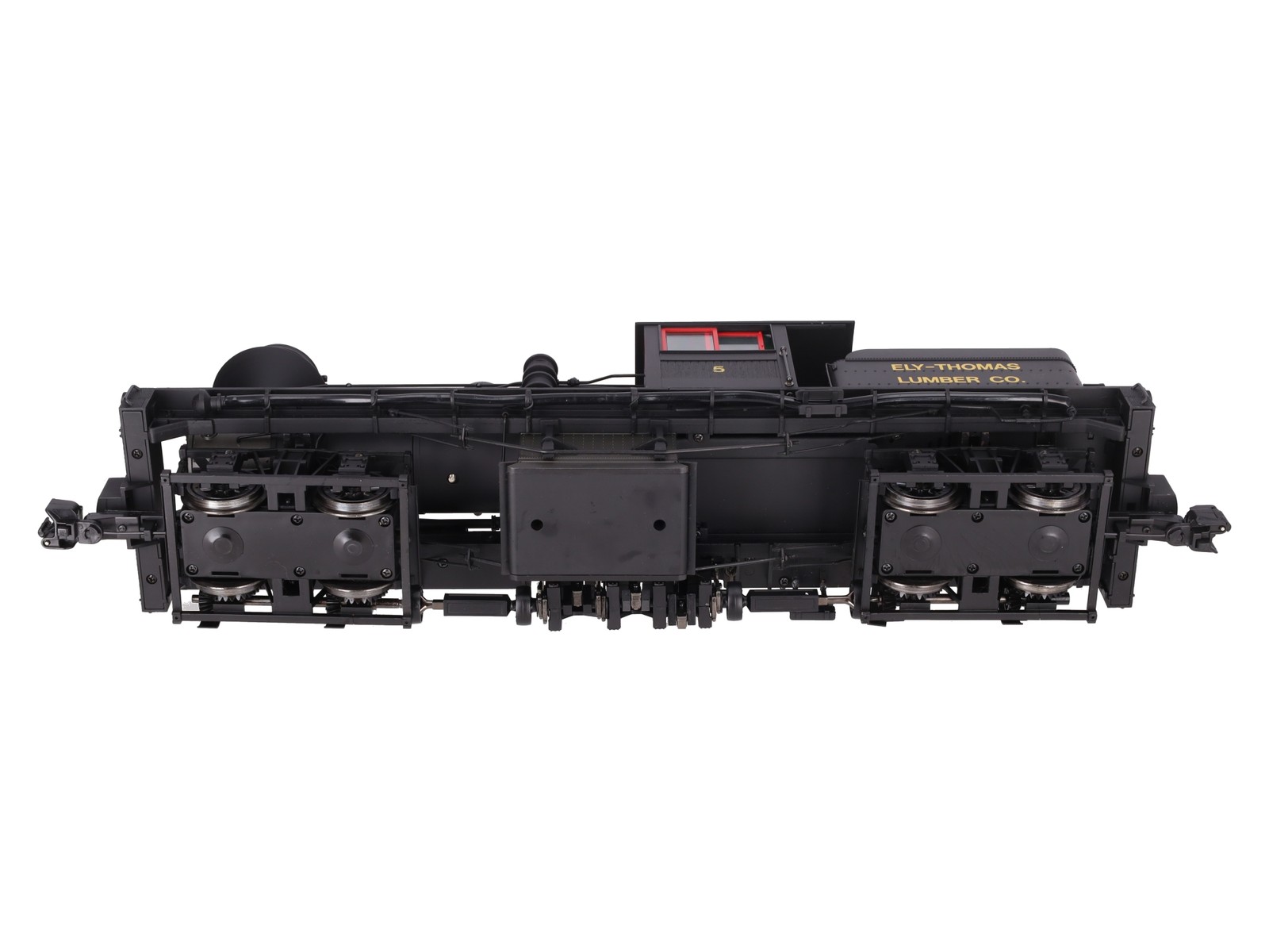 Bachmann 81198 G Gauge Ely Thomas 36-Ton Two-Truck Shay Steam Loco #5 w Sound EX
