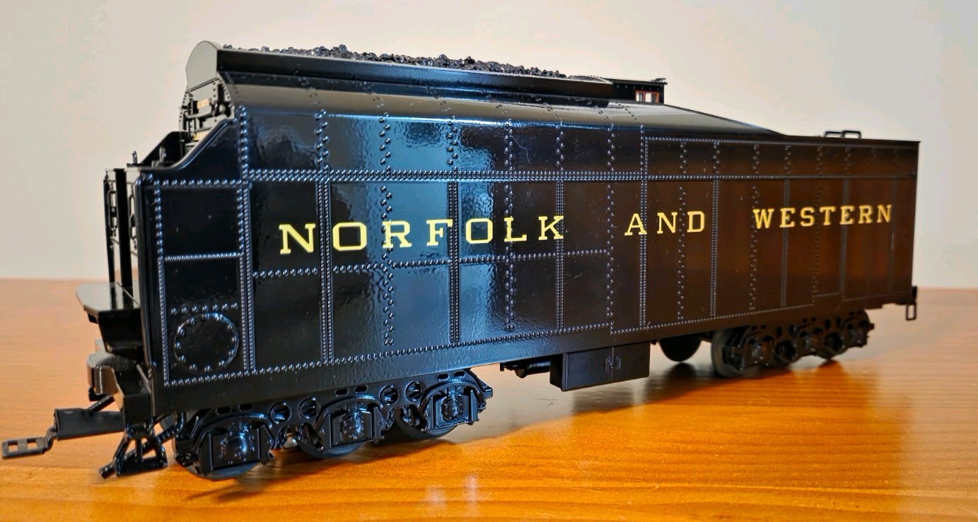 Lionel Vision Line Norfolk & Western Class A #1218 Excursion Version
