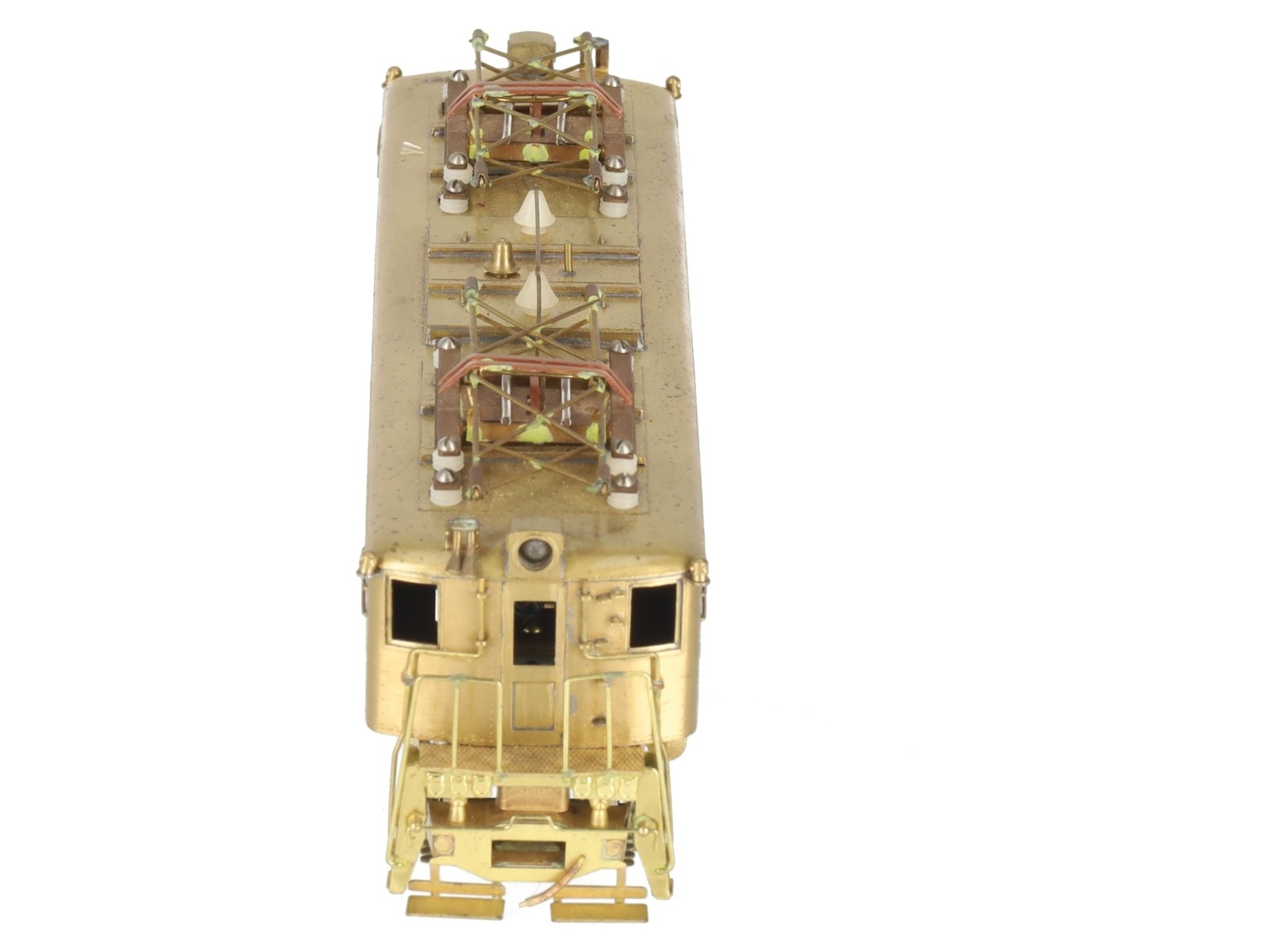 Alco E-110 HO Scale Brass Pennsylvania L-6 Electric Locomotive/Box
