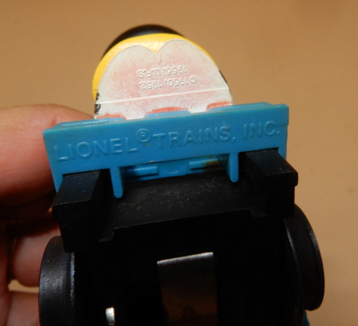 Lionel O Gauge LUCY & CHARLIE BROWN Handcar AS IS hand car 1966