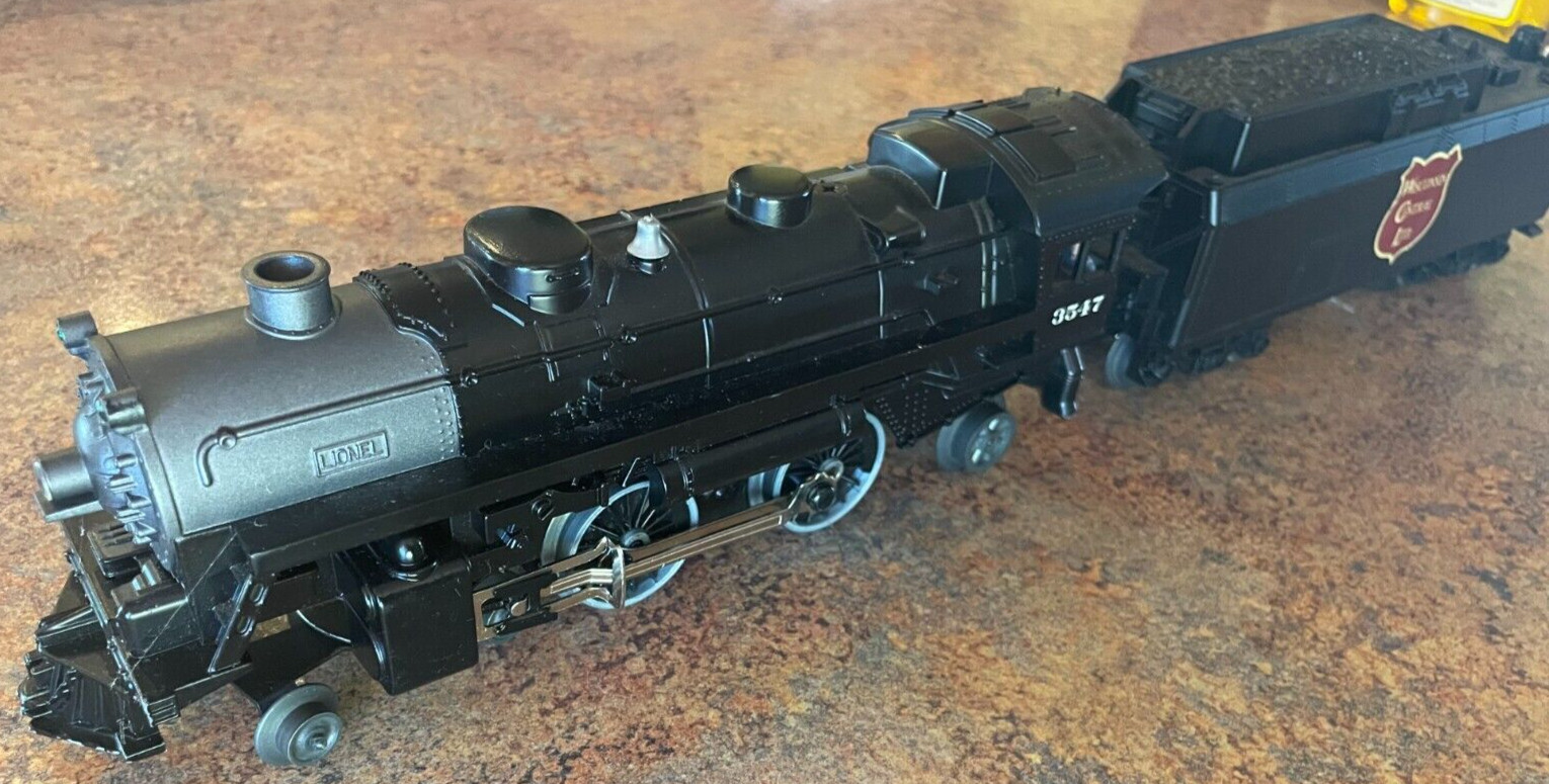 Lionel 28645 Wisconsin Central #3547 Die-Cast 4-4-2 Stm Eng w/Whistle Tndr O/027