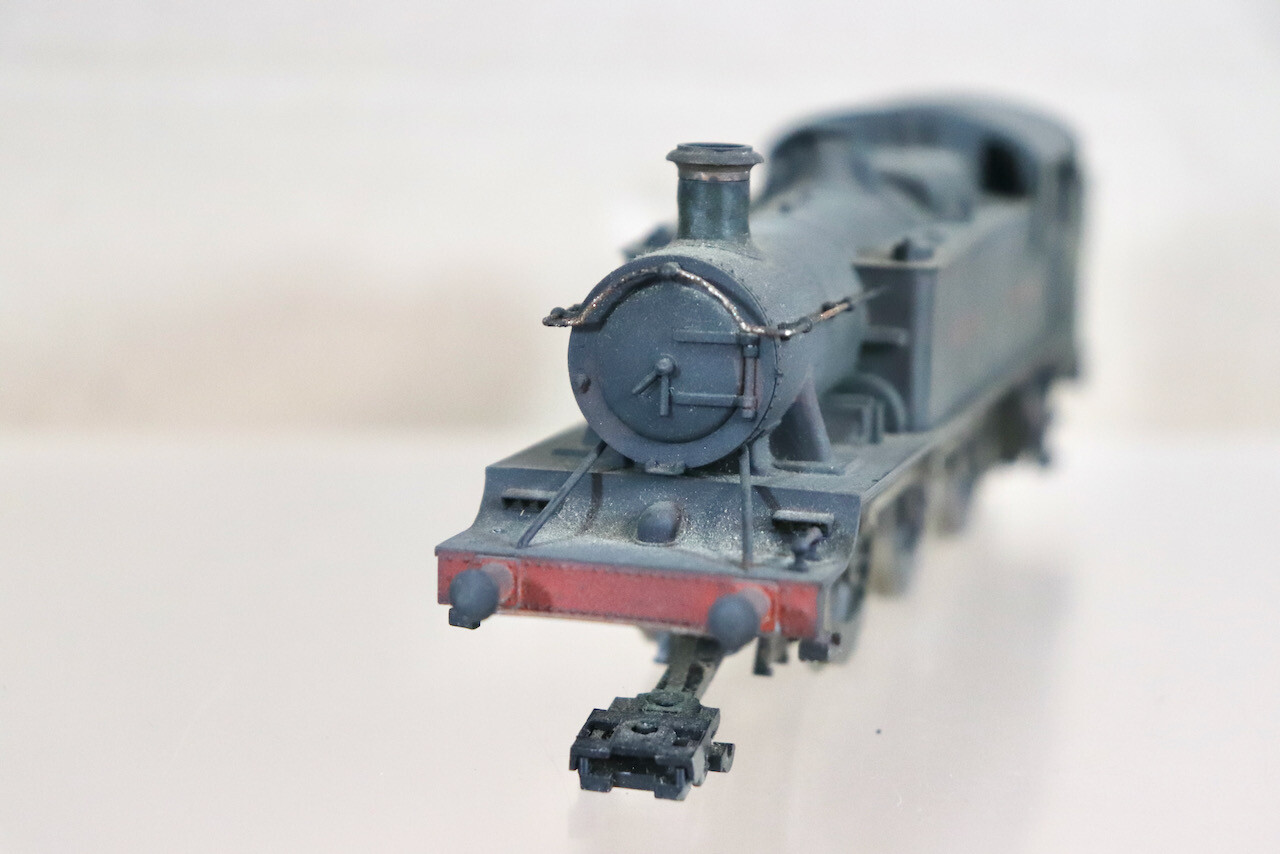 AIRFIX 54150 KIT BUILT REPAIR GWR 2-6-2 CLASS 6100 PRAIRIE TANK LOCO 6110 oa
