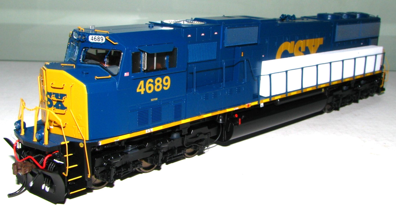 HO SCALE ATHEARN GENESIS ATHG70665 CSX SD70M ROAD# 4689 DCC&SOUND