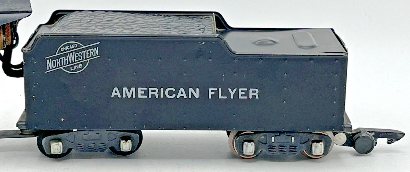 Gilbert American Flyer S Gauge #282 Pacific Loco/Tender Runs/Smokes/Choo-Choos
