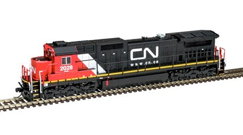 N Atlas SILVER 40005649 DASH 8-40C Canadian National Rd# 2014 DCC Ready
