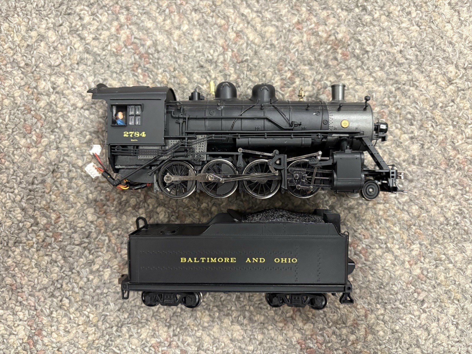 + Bachmann Spectrum HO Baldwin B&O Consolidation 2-8-0 Steam Locomotive 11412