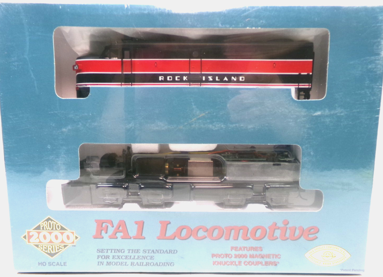 HO Proto 2000 Rock Island FA&FB diesel engine set in OB (lot G-11)