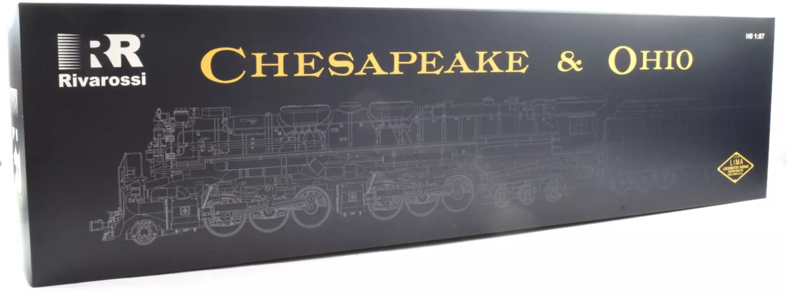Rivarossi Chesapeake & Ohio 2-6-6-6 Allegheny #1632 HO Steam Locomotive HR2951