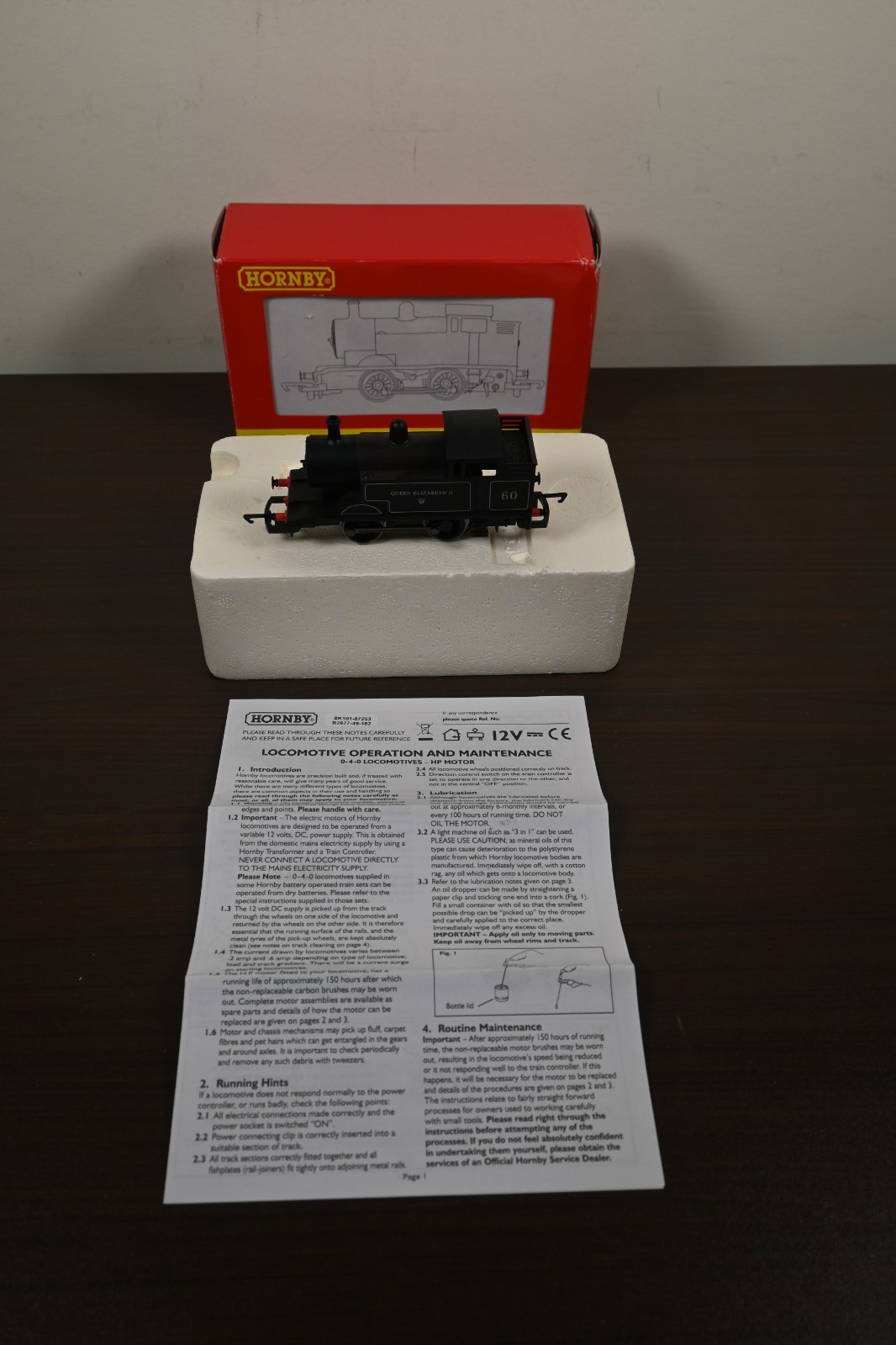 Hornby OO Gauge R2877 BR 0-4-0T: 2009 Collector Club Locomotive