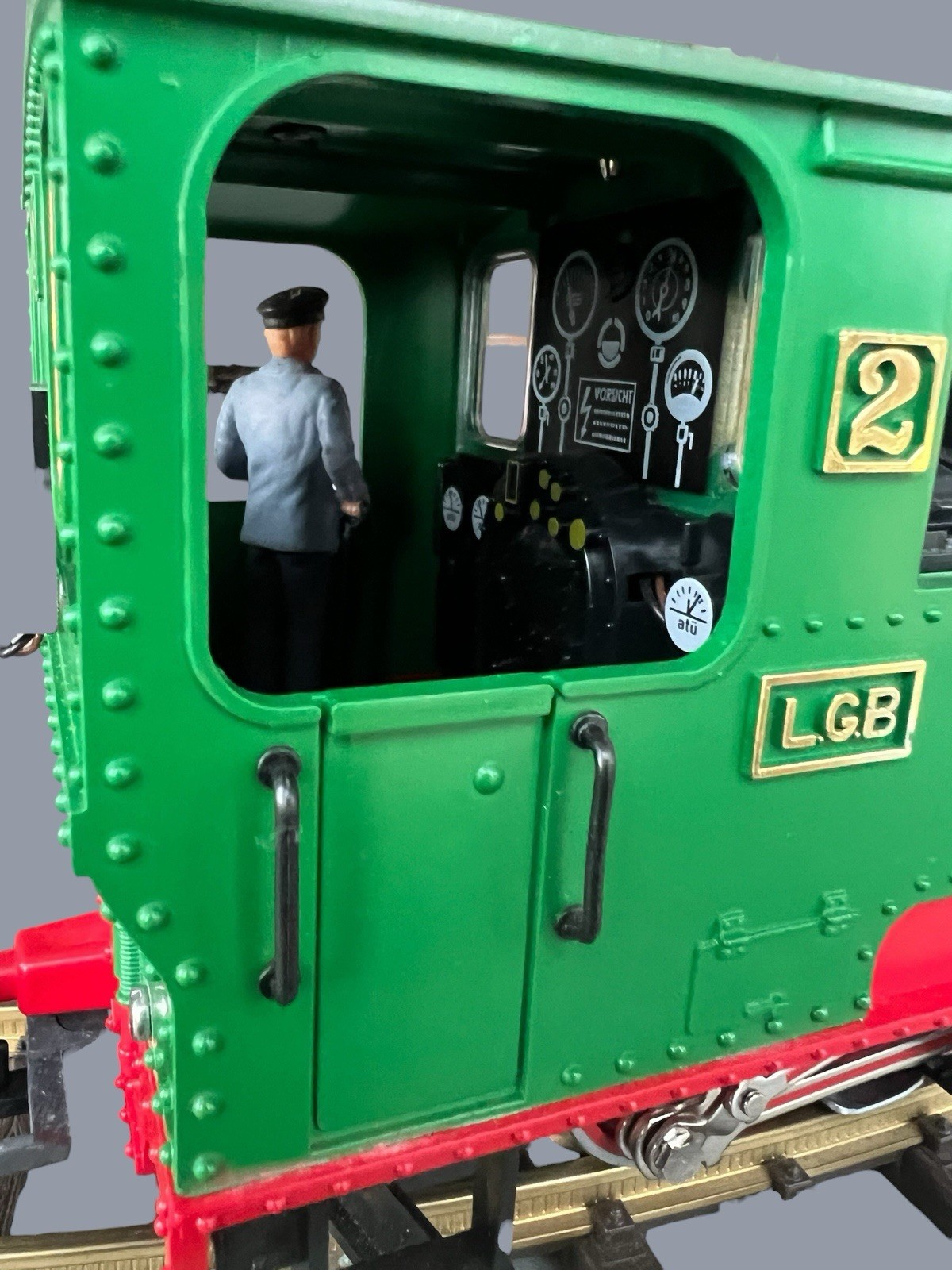 LGB Stainz 2020 G Gauge Steam Locomotive DC Analog 2-Rail Light Tested & Working