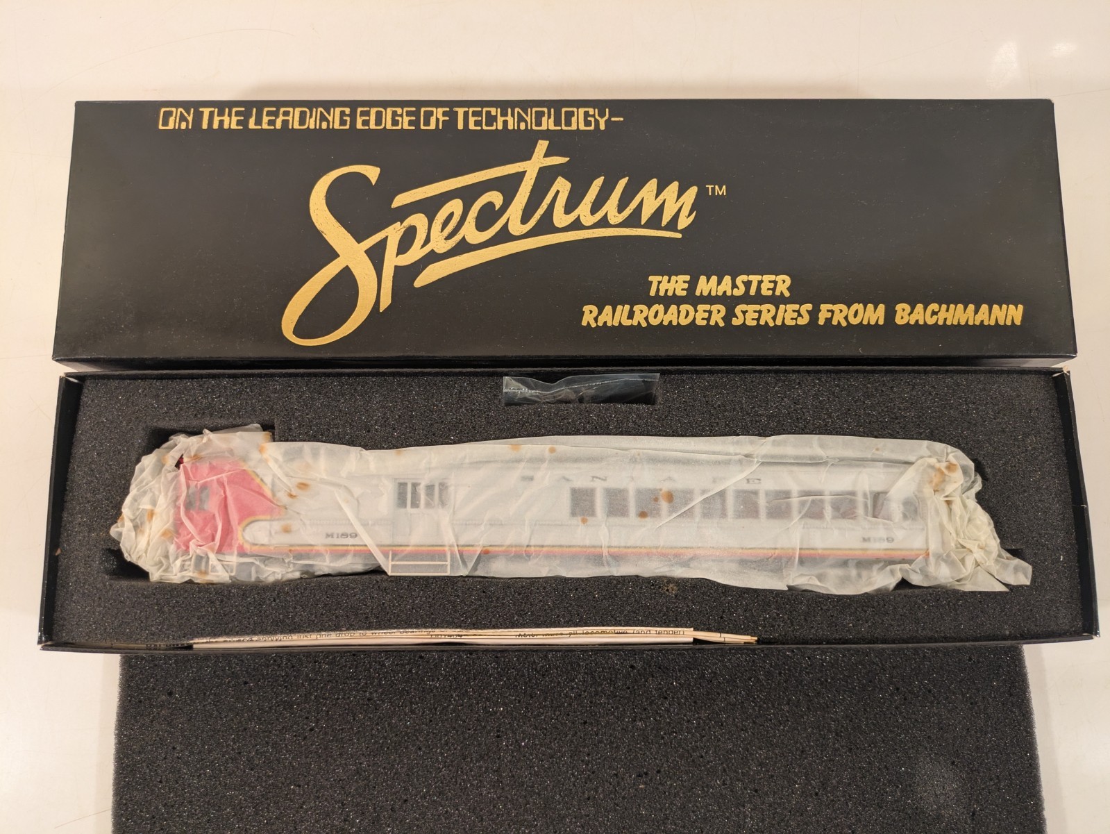 HO EMC Gas Electric Doodlebug Santa Fe War Bonnet DC NIB NOS #81410