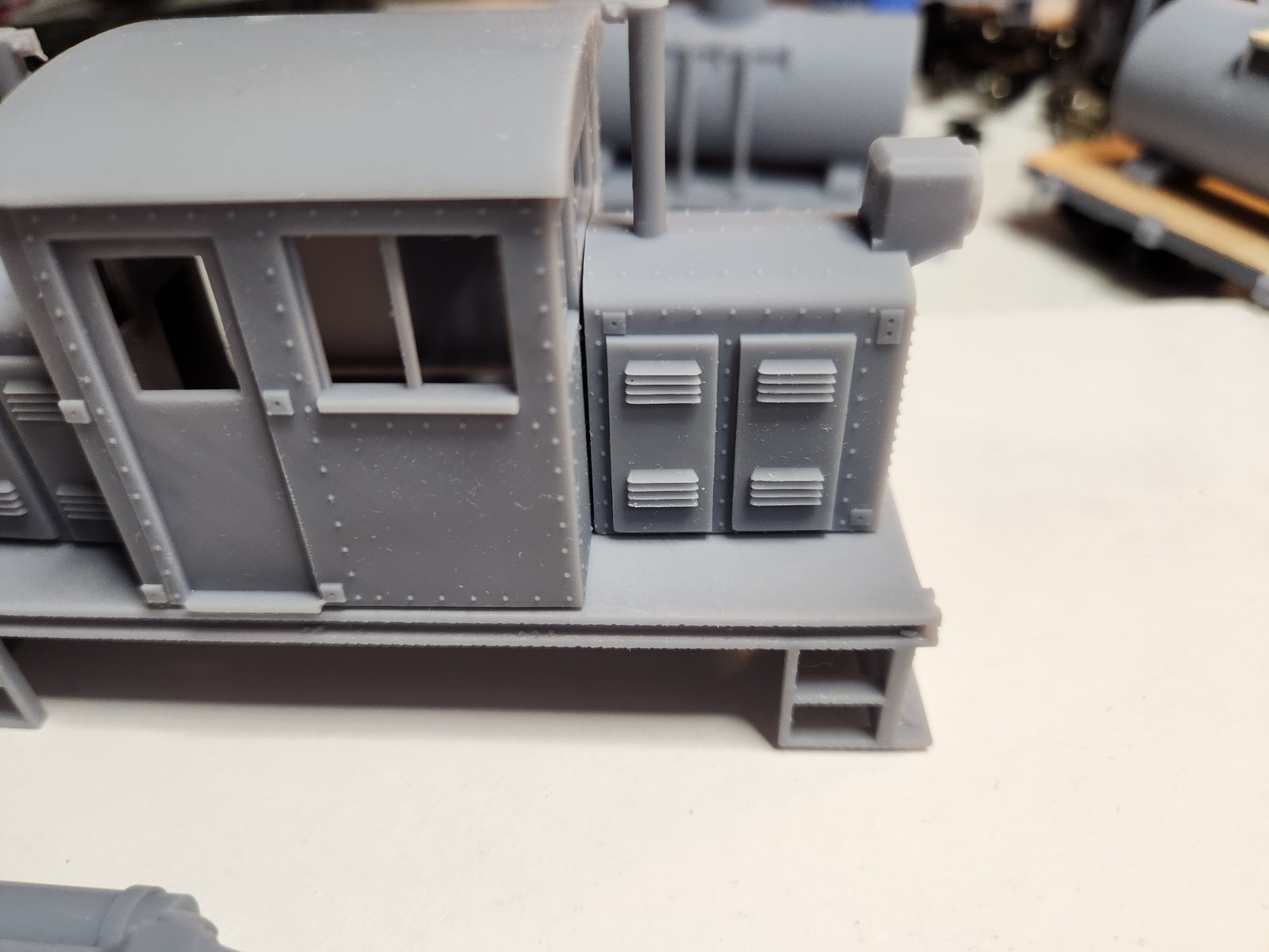 On30 Freelance Center Cab Switcher Kit 3D Printed For Bmann On30 Street Car Mech