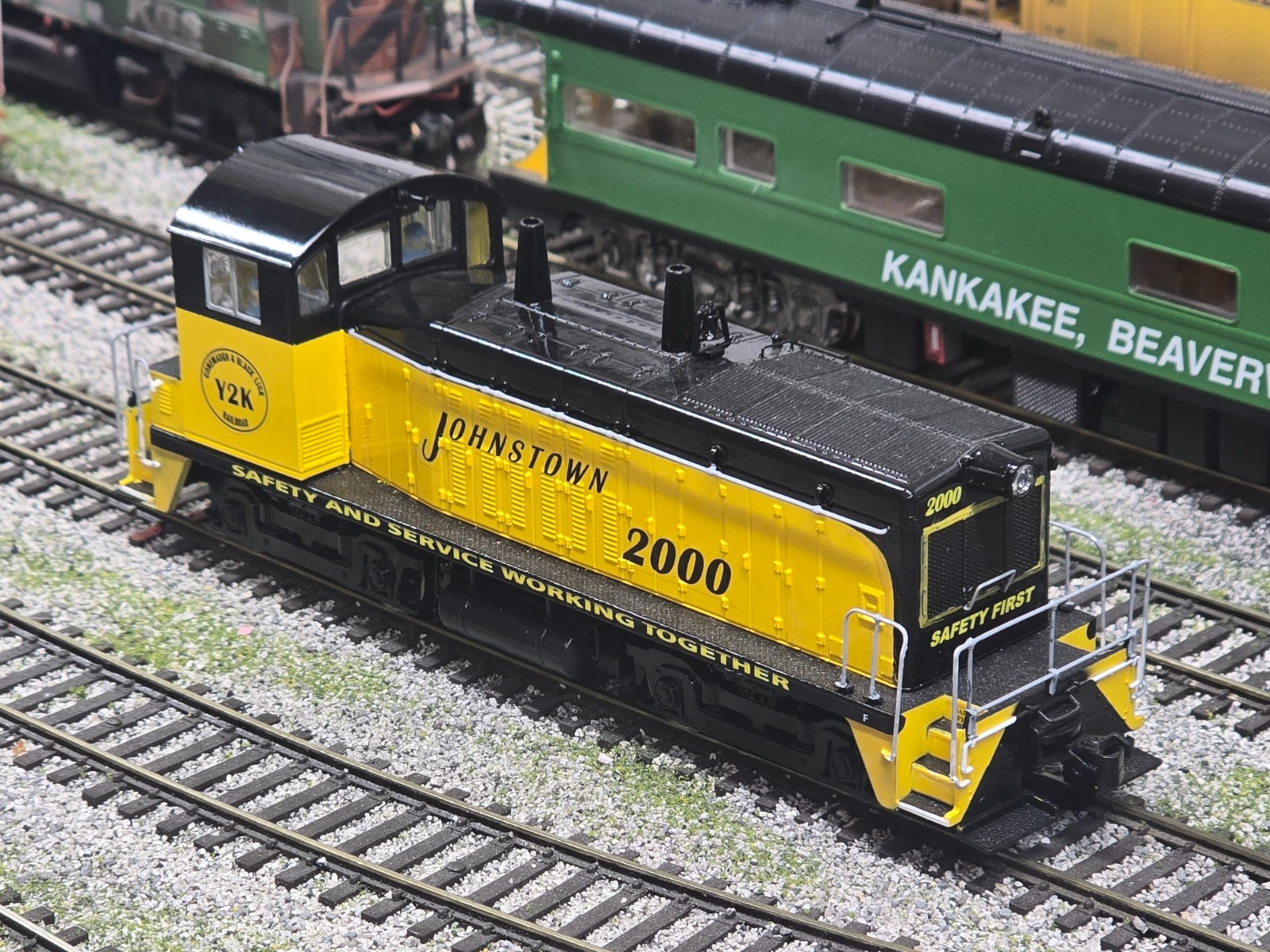 Johnstown 2000 Conemaugh Black Lick Railroad Bethlehem Steel Switcher NW2 DCC