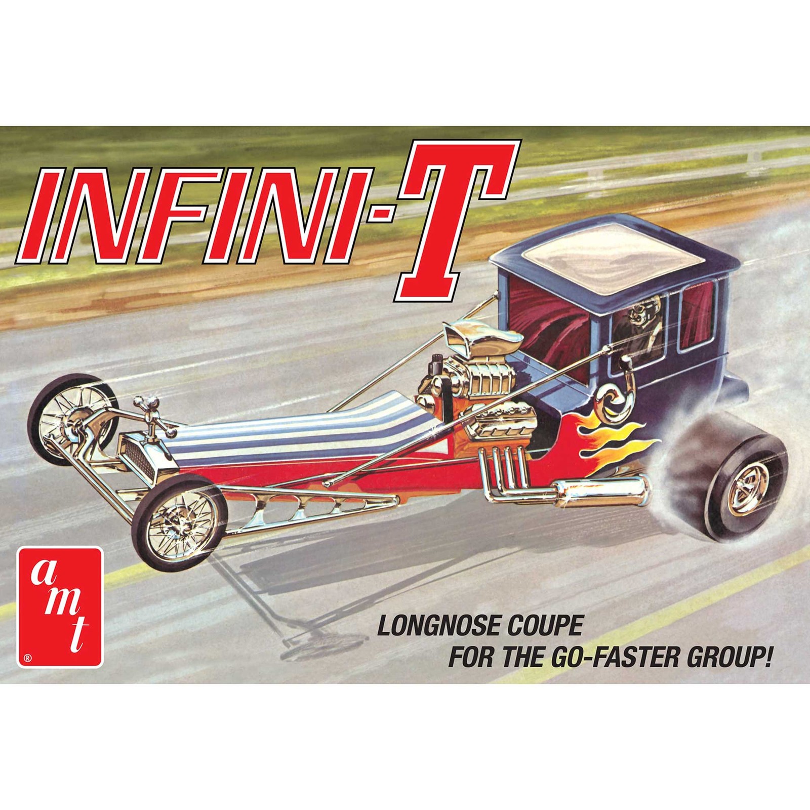 AMT Infini-T Custom Dragster AMT1258 Plastics Car/Truck 1/24-1/25