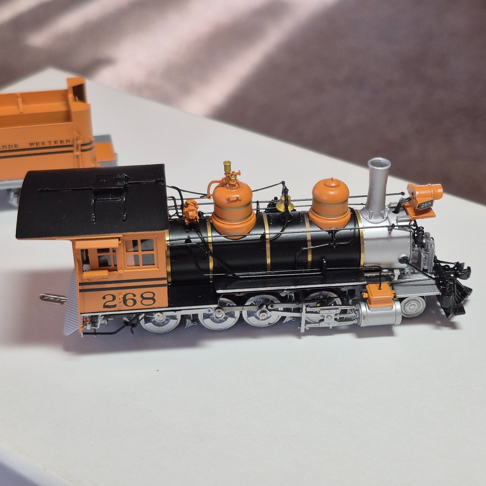 Precision Scale Co. D & RGW C-16 2-8-0 HOn3 Scale Factory Painted #268 BumbleBee