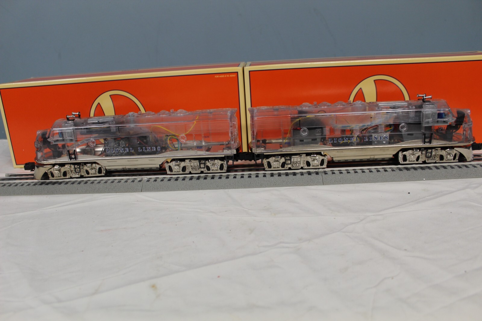 Lionel 6-38150 – F3A Clear Cab Set 6-38151 & 6-38152