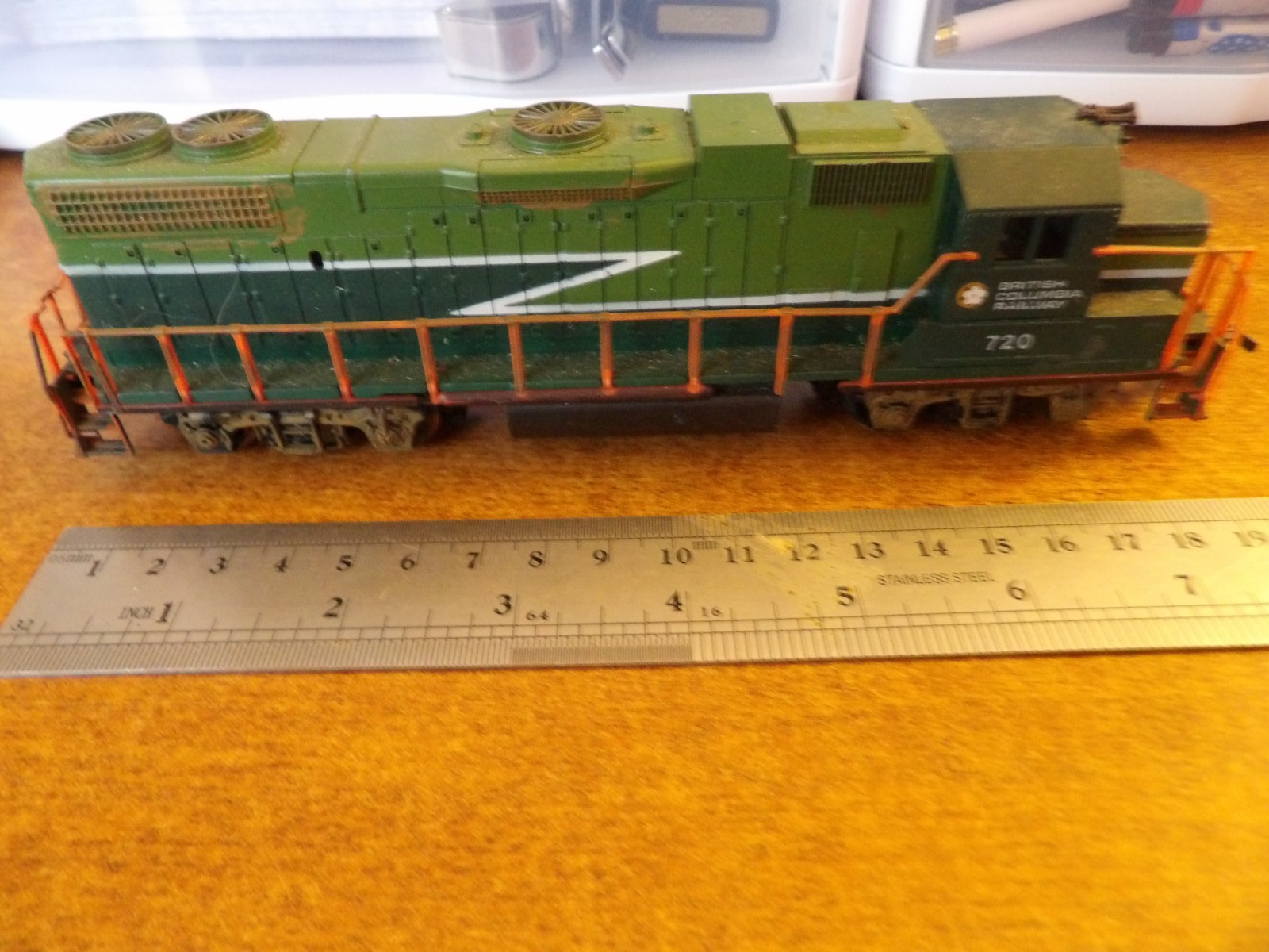 Life Like HO Locomotive 720 British Columbia Model Railway Locomotive – Untested