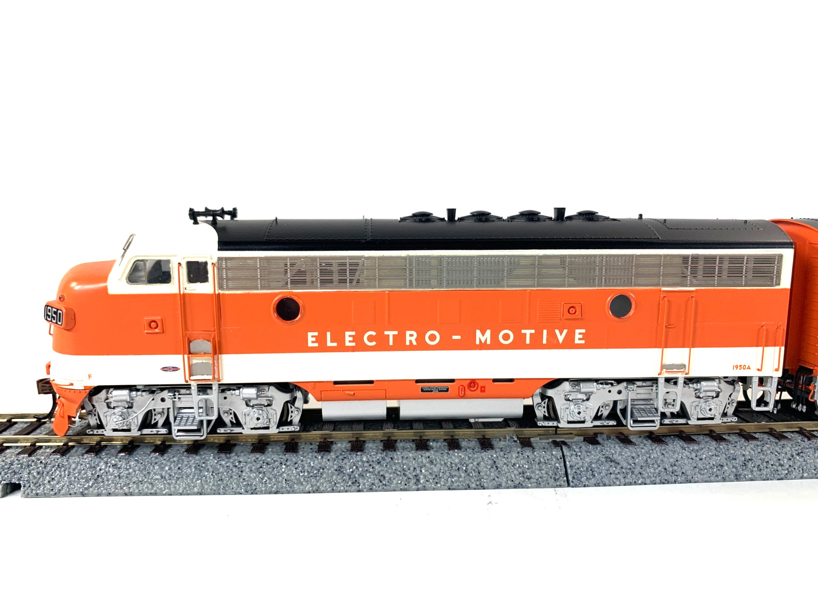 Athearn Genesis HO G22843AB EMD Demonstrator F7A Diesel 1950C&B- DCC/ Sound