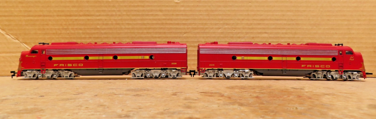IHC 1938 SLSF Frisco EMD E8A/A 2-Unit Diesel Set “”Messenger/Jet Pilot