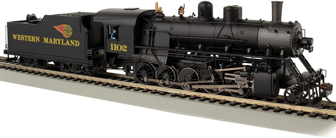 Bachmann 2-10-0 Russian Decapod Western Maryland WM 1102 HO Scale DCC SOUND