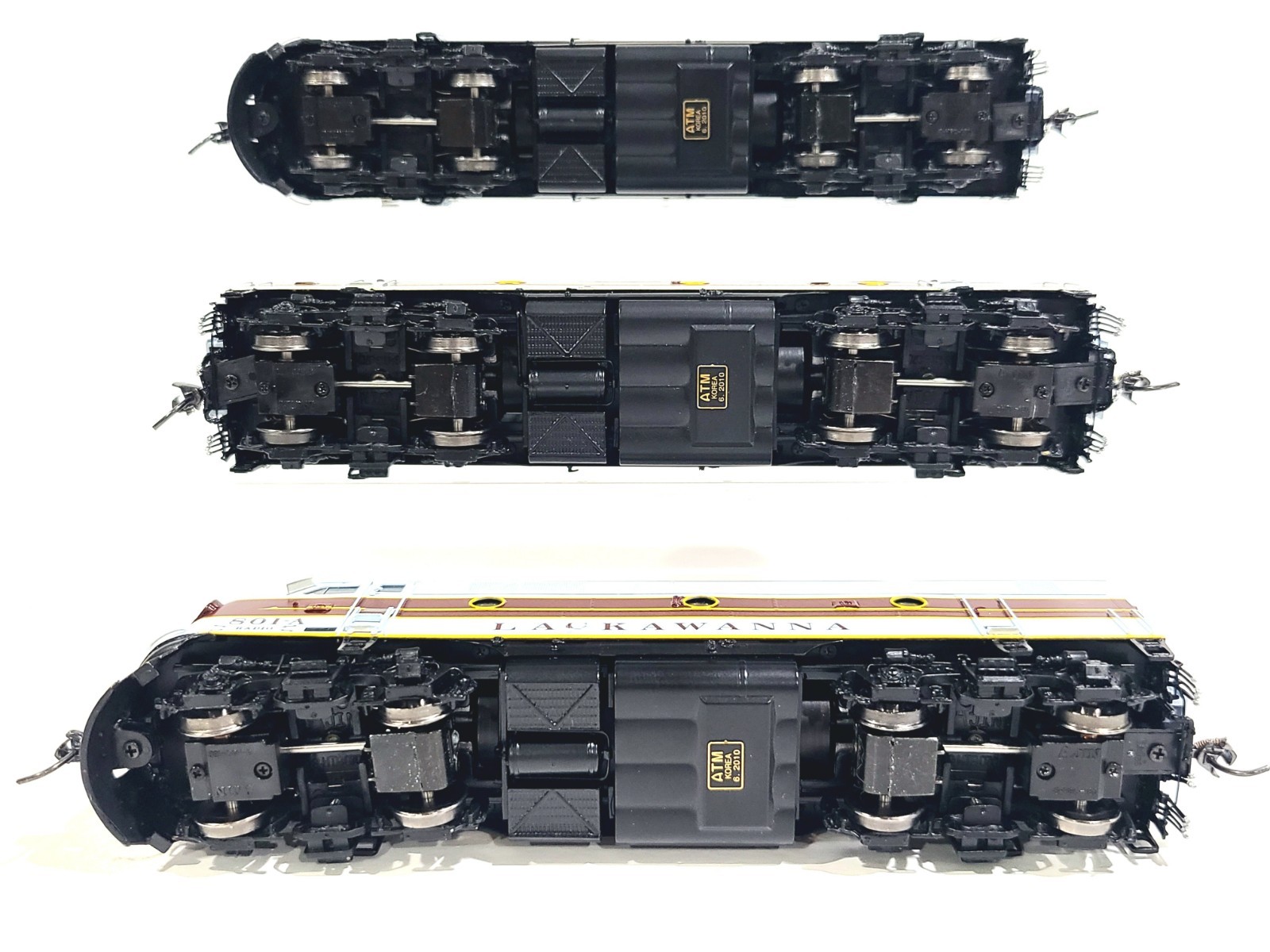 Division Point DL&W F7 A-B-A Set Lackawanna HO Brass Model #DP-2031 DCC