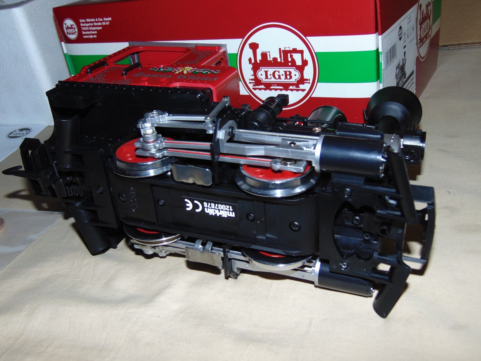 LGB 22211 STAINZ CHRISTMAS STEAM ENGINE WITH SOUND + BOX