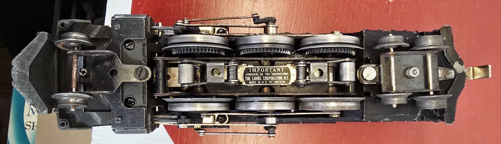Lionel 2025 Steam Locomotive (1952 Version V) with 6654W Whistle Tender – Tested
