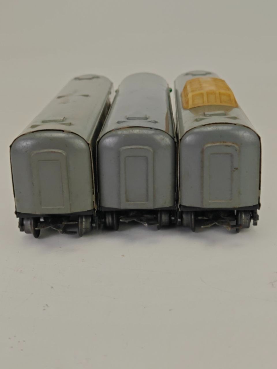 Marx meteor New York Central Train Set 4 Cars Track Transformer Tested READ
