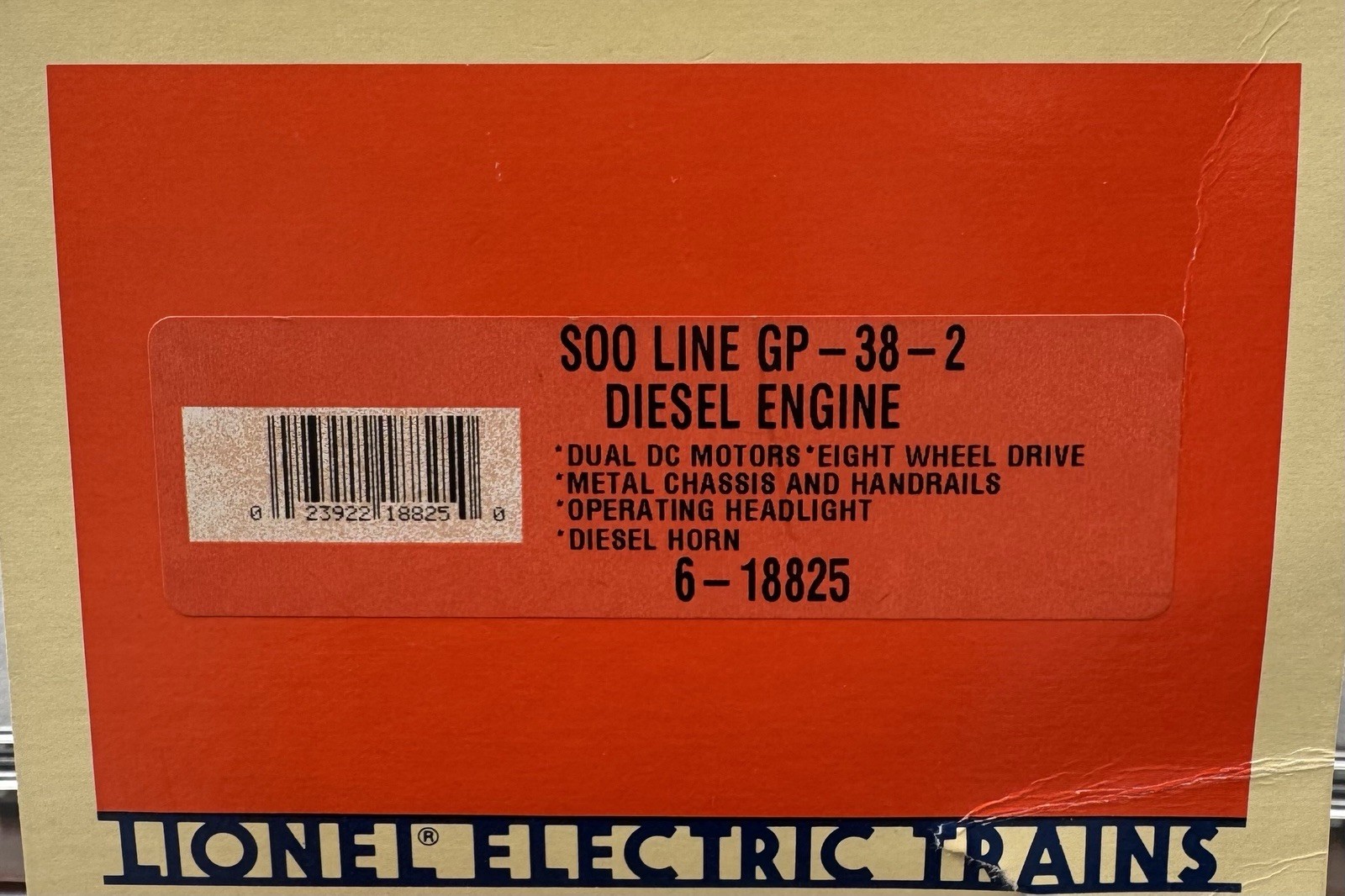 Lionel O Gauge SOO Line Special GP-38-2 Diesel Locomotive Freight Set Brand New!