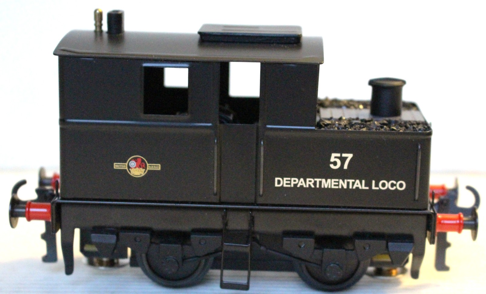 O Gauge 3 Rail WJVintage BR Sentinel LNER Class Y3, 0-4-0T Black Dept Loco No 57