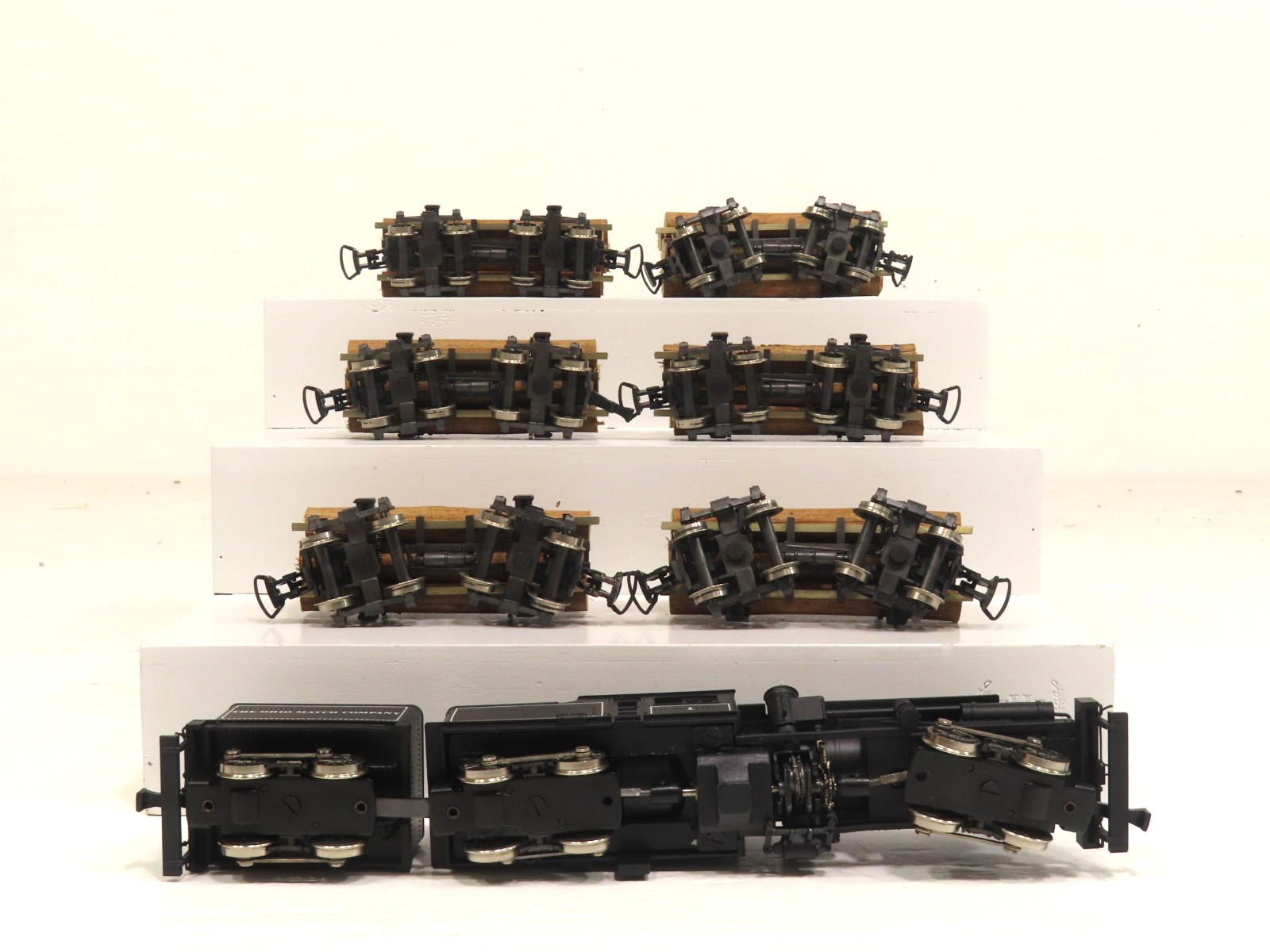 Rivarossi 1569 HO The Ohio Match Co. DC Steam Loco & Log Car Set No Box LN 13205
