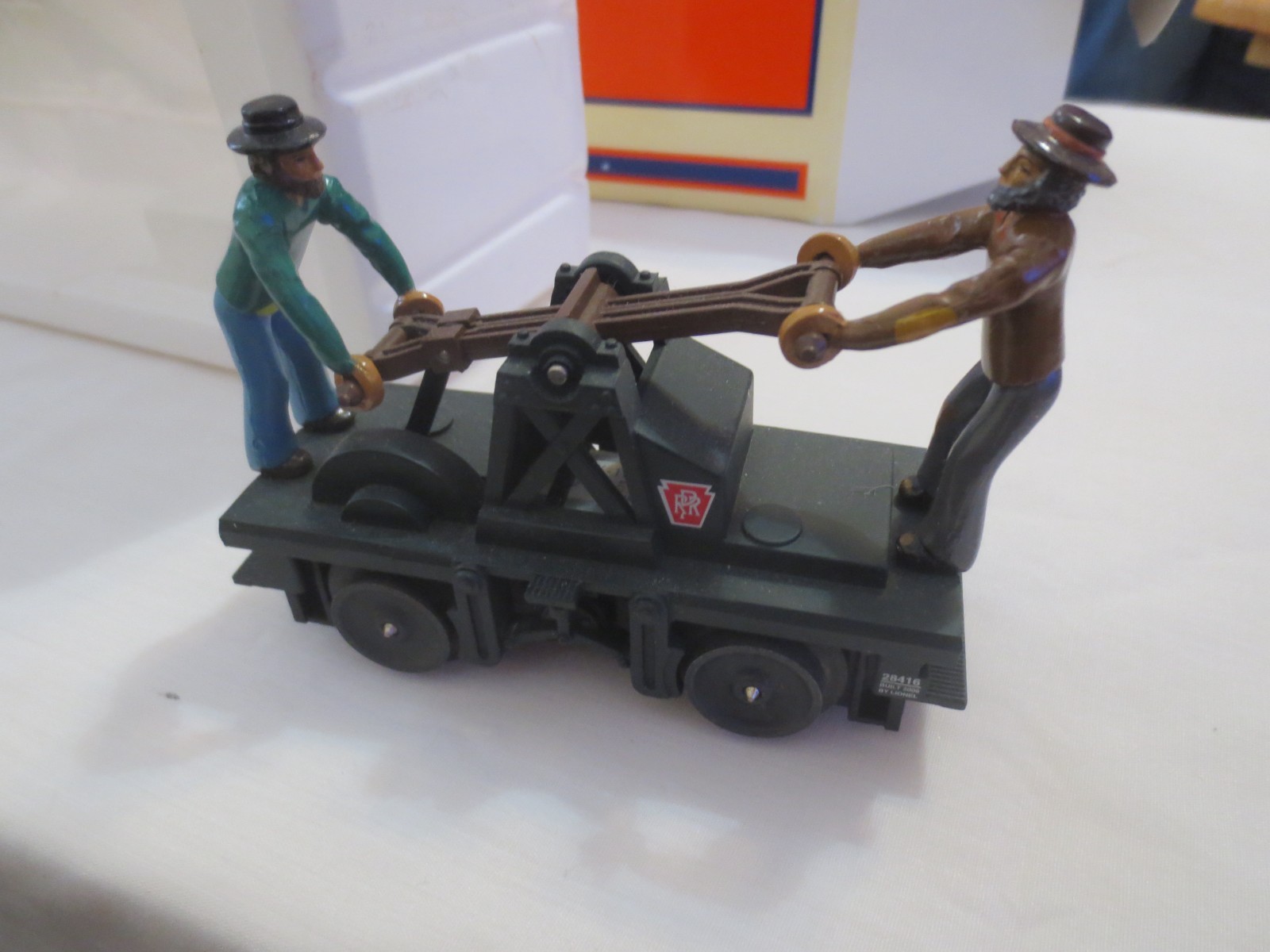 Lionel O Gauge Denver & Rio Grande Hobo Handcar 6-28416