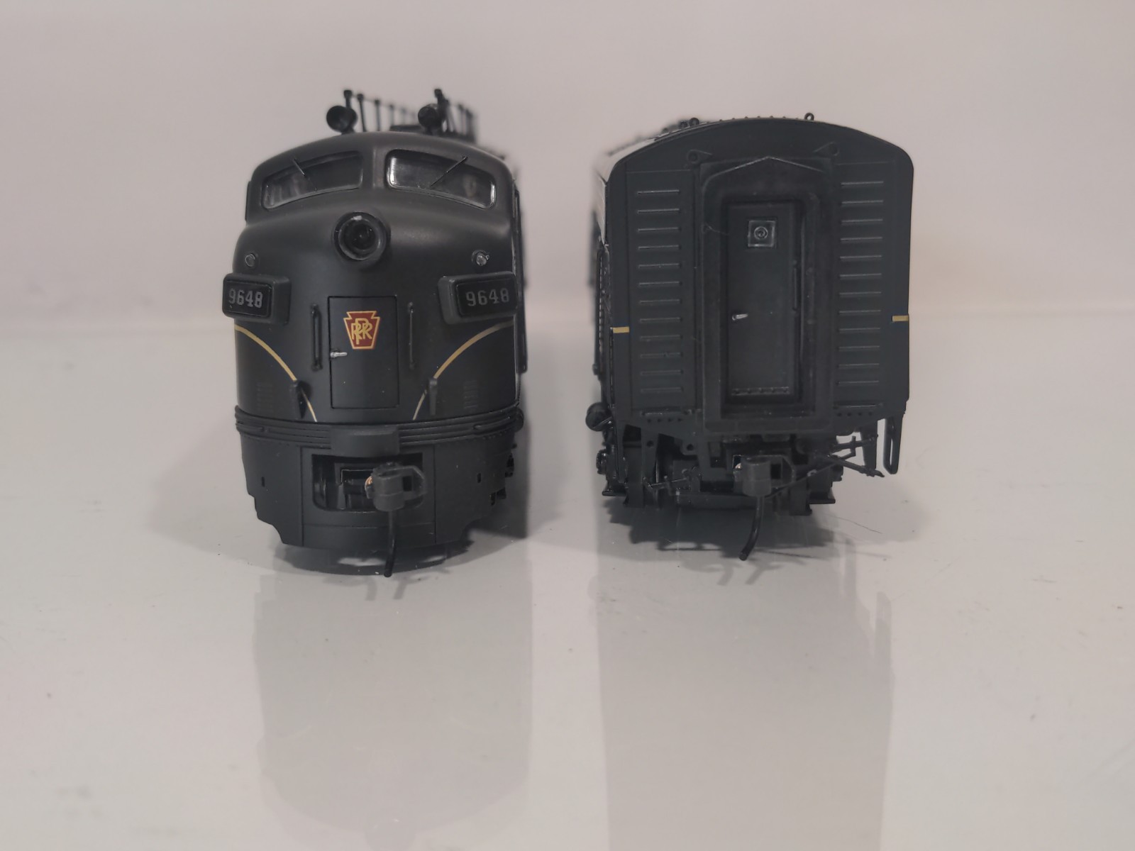 Broadway Limited HO Pennsylvania EMD F7 A/B Set 949 PRR 9648 9648B DC F7A F7B