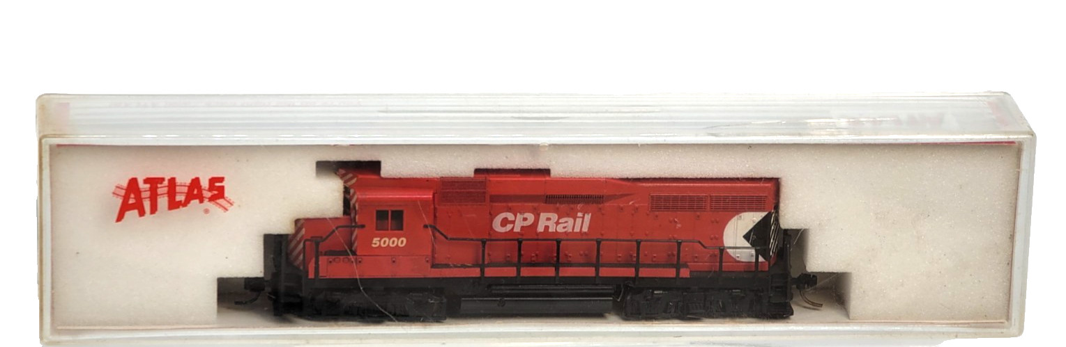 N ATLAS 4704 EMD GP30 Canadian Pacific Loco #5000 (Tested) Knuckle cplrs
