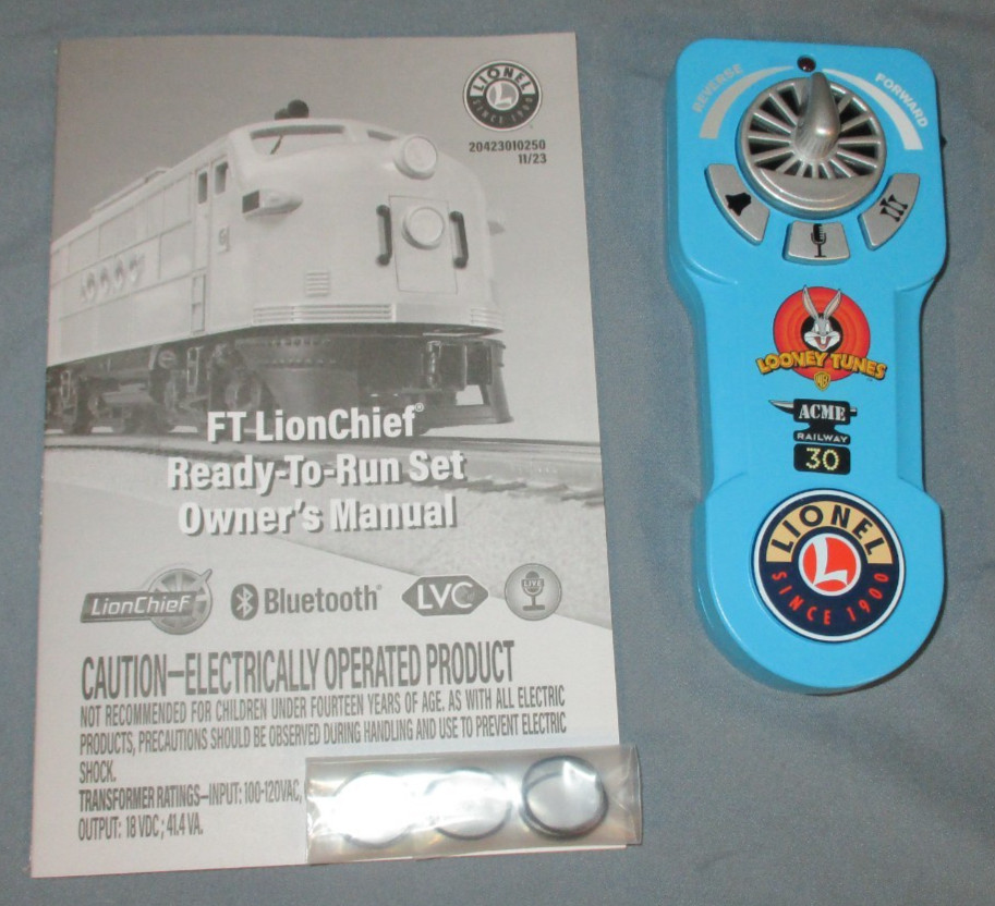 Lionel 23011 Looney Tunes ACME LionChief/BT Dual Mtr. FT Diesel w/Snds O ga 2024