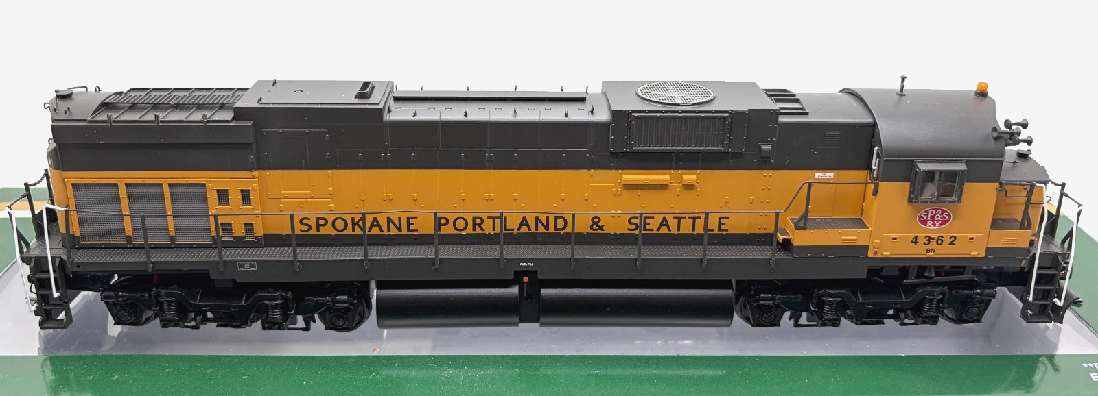 HO BOWSER 24413 ALCO C-636 SPOKANE PORTLAND & SEATTLE SP&S # 4362 DCC SOUND INST
