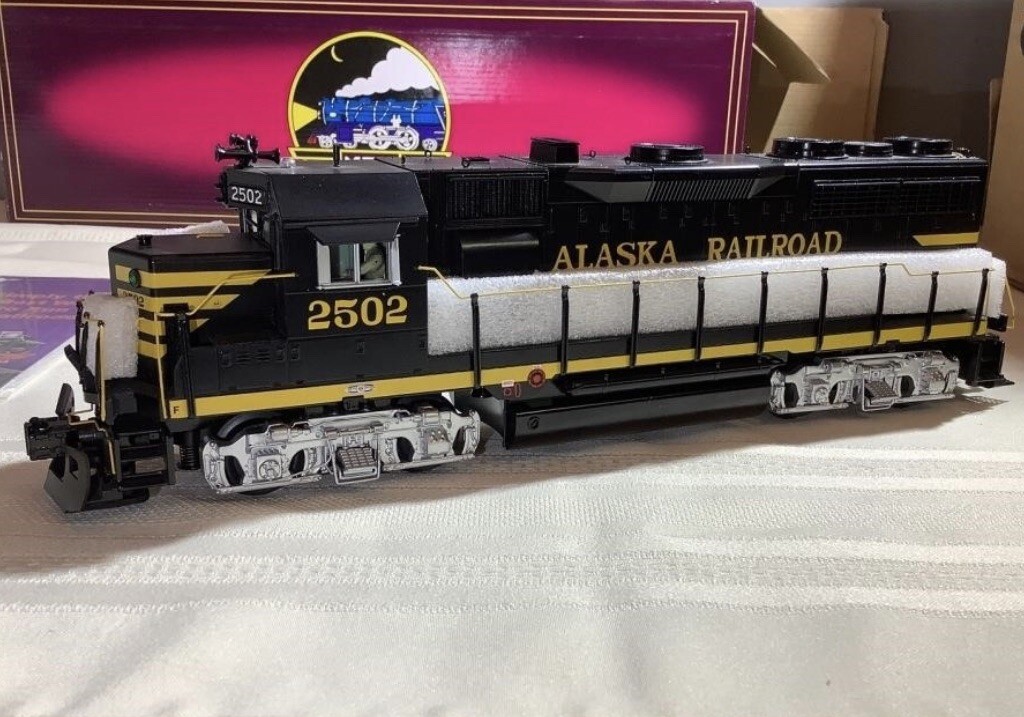 MTH PREMIER ALASKA RAILROAD GP-35 DIESEL ENGINE 20-2903-1 LOCOMOTIVE PROTO 2