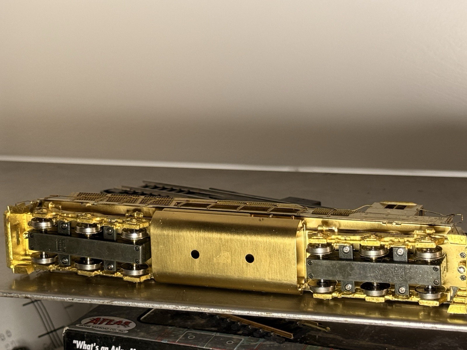 The Train Shop HO Brass SD-45 STD. Diesel Locomotive – Unpainted, Tested & NOS!