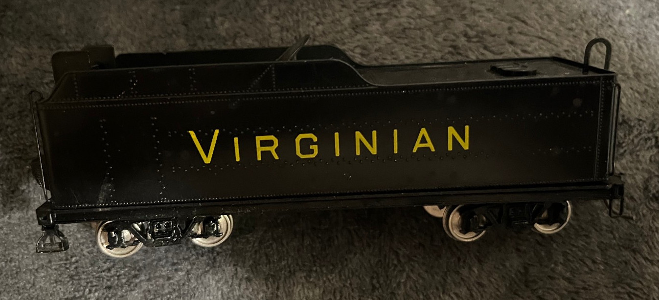 HO Brass Hybrid Virginian 2-8-8-2 Parts Lot with Box Oriental Limited